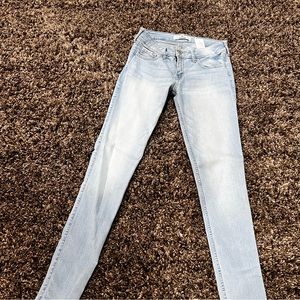 Hollister Light Wash Skinny Jeans